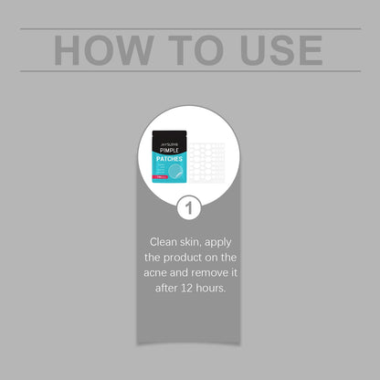 Tea Tree Oil Acne Patches with Salicylic Acid Hyaluronic Acid Gentle Skin Patches Breathable Invisible Wear 144pcs Daily Use